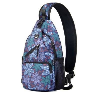 Imagem de Bolsa transversal Javolto Sling, mochila impermeável de nylon