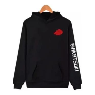 Imagem de Moletom Masculino Naruto Akatsuki Anime Com Capuz - trajano store, Pre