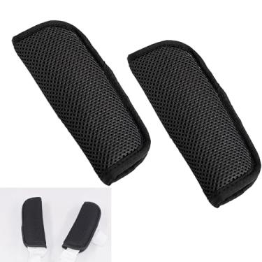 Imagem de Pacote com 2 alças de assento de carro para crianças pequenas, capas de alça de assento de carro, almofadas macias para cinto de segurança para assentos de carro, carrinho de bebê, cadeira alta