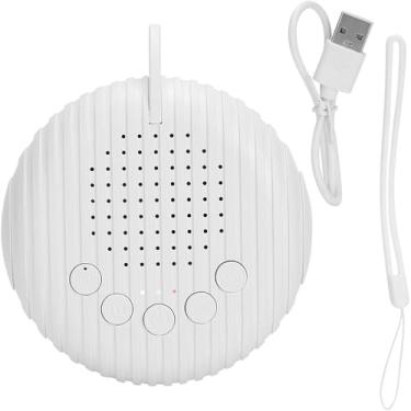 Imagem de FINYQBET Máquina Portátil de Sono para Bebês - 10 Sons Relaxantes, Timer Ajustável, Bateria Recarregável, Leve Máquina de ruído branco - Ideal para Bebês, Crianças e Adultos