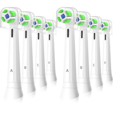 Imagem de Cabeças de substituição iO compatíveis com escova de dentes elétrica Oral B iO, cabeça de escova de dentes para Oral b iO 2 3 4 5 6 7 8 9 10 Series