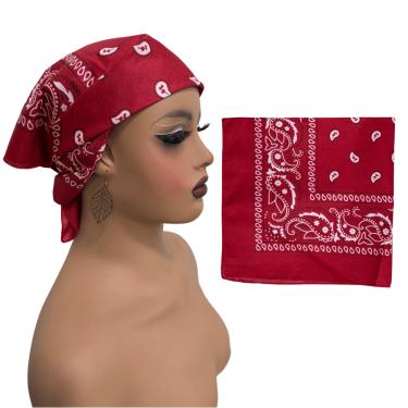 Imagem de Bandana lenço de pescoço faixa de cabel máscara poliéster