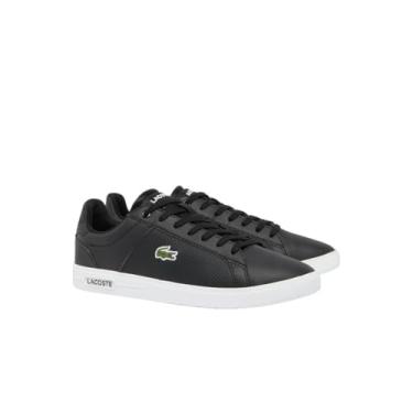 Imagem de Lacoste Tênis masculino Lite Base, Preto e branco, 38