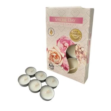 Imagem de Kit 6 Velas Rechaud Difusor Flutuante Fondue 6 Hrs - Aromas