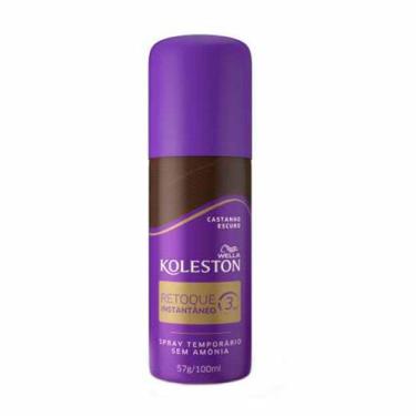Imagem de Spray Retoque De Raiz Koleston Castanho Escuro 100Ml