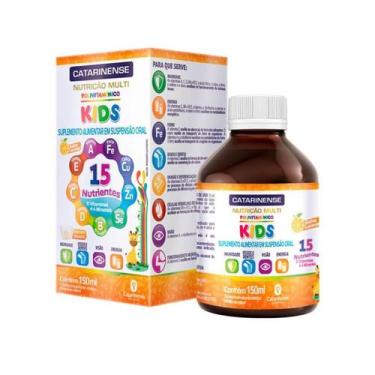 Imagem de Polivitamínico Kids sabor Laranja 150ml - Catarinense