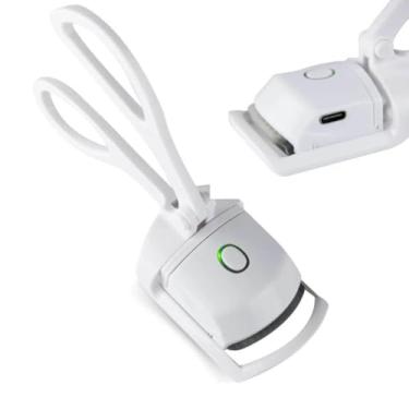 Imagem de Curvador de Cílios Elétrico Recarregável USB – 2 Níveis de Calor, Portátil, Seguro e Rápido para Cílios Curvados e Volumosos (COR SORTIDA)