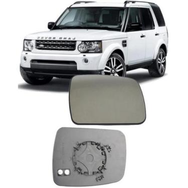 Imagem de Lente do Espelho Retrovisor Discovery 4 de 2010 À 2013 - Ld Esquerda -