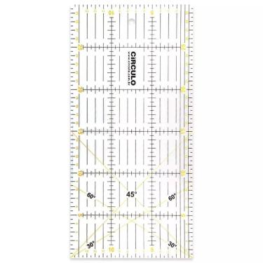 Imagem de Regua Patchwork 30X15Cm Acrilico- Circulo