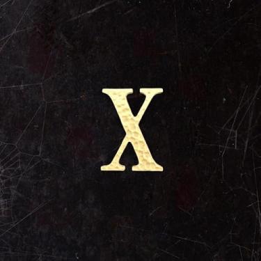 Imagem de BWRMHME Letras e números autoadesivos de latão sólido com textura de estria maleolar – 4,5 cm (4,5 cm) alfabeto de metal para porta, parede, caixa de correio, placa de sinalização de rua e números de