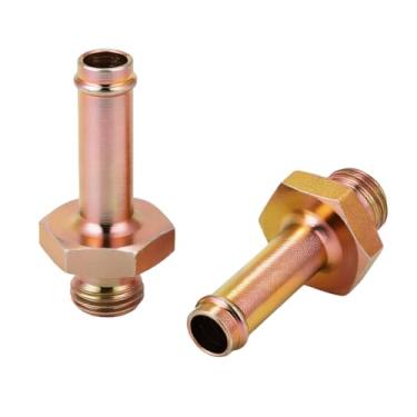 Imagem de Conector de linha do refrigerador de fluido de transmissão compatível com Ford F-250 F-350 F-450 F-550 Super Duty 2008-2010 (rosca M14x1,5)