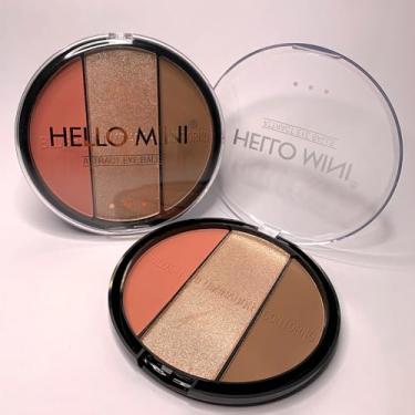 Imagem de Paleta 3 em 1 Multifuncional, Blush, Iluminador e Contorno