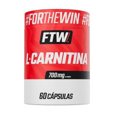 Imagem de L Carnitina 700mg FTW, 60 Cápsulas