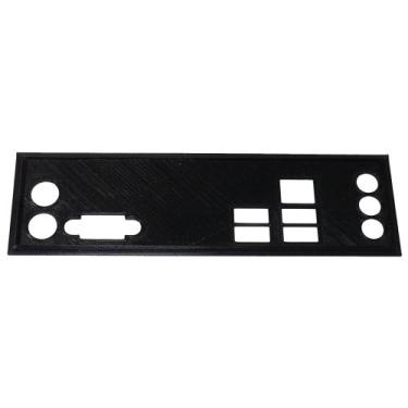 Imagem de Espelho Acabamento Tampa Chapinha Placa Mãe Intel DG31PR - OVER CLOCK