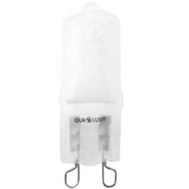Imagem de Lampada Halogena Ouropin G9 40w 127v Fosca - 01323 - Ourolux Lamp.halogena Ouropin G9 40w 127v Fosca 01323