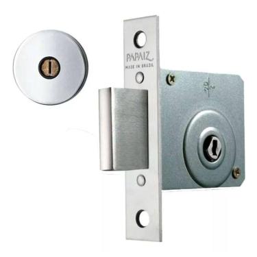 Imagem de Trava Tetra-chave 140 Latão - 0300767 - Papaiz