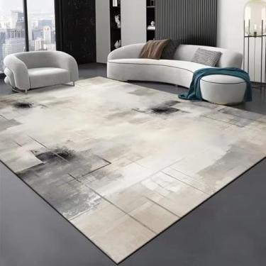 Imagem de Cobertor de cama para sala de estar, quarto, veludo cristal, macio, sujo, fácil de cuidar, carpete, decoração para casa (100x150cm 40x59imch/NSJR-497)