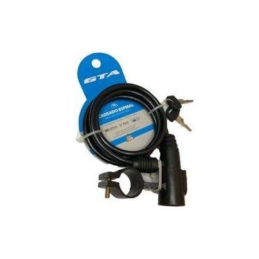 Imagem de Cadeado Para Bicicleta Com Trava Anti-furto Bike 6 e 12mm - GTA, 6MM