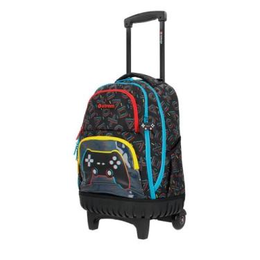 Imagem de Mochila Rodinha Xtrem Gamer Jogador Cross 2.0 4XT infantil