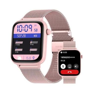 Imagem de Relógio Inteligente Bluetooth Feminino E Masculino LIGE 1.83" Tela Sen