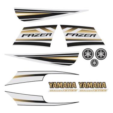 Imagem de Protetor Adesivo Tank Pad Yamaha Fazer 250 2013 a 2015 - Cromo Sign