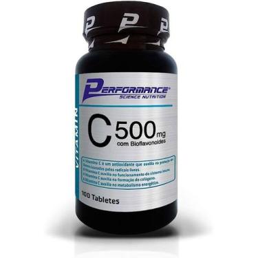 Imagem de Vitamina C 500mg - Performance - 100 Comprimidos - no-brand