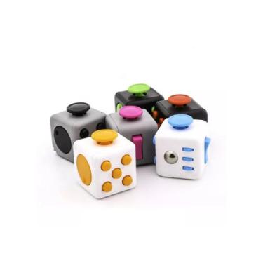 Imagem de Brinquedo anti-stress Fidget Cube FIDGET CUBE 3x3x3cm para crianças - 