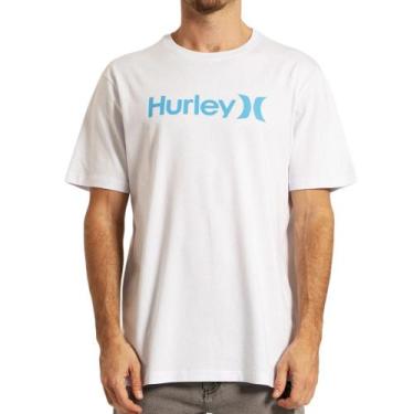 Imagem de Camiseta Hurley Solid Branca, G, Branco