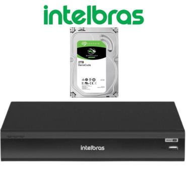 Imagem de Dvr Intelbras Imhdx 3132 Multi Hd 2TB 32 Canais Inteligência Artificial e Reconhecimento Facial