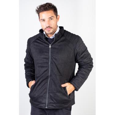 Imagem de Jaqueta suede masculina forrada com pelo 94125
