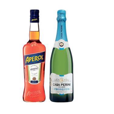 Imagem de Kit Aperol Spritz + Espumante Prosecco Casa Perini 750mlcada