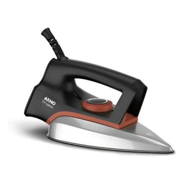 Imagem de Ferro A Seco Arno Drygliss Steam Iron Com Base Antiaderente Fs31, 110V