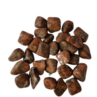 Imagem de Pedra Calcita Laranja 4 a 6 cm Rolada 500g Natural