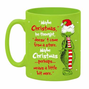 Imagem de Arsemica Caneca de café engraçada de Natal, copos de bebida de 325 ml, presente de mercadoria de filme de Natal, copos de festa de Natal para bebidas de chocolate quente de cacau, presentes de