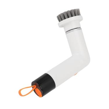 Imagem de GLOGLOW Purificador Giratório de Energia, Limpador de Banheiro Elétrico ABS Leve Com Bateria de 2200mAh para Limpeza Sem Esforço do Chuveiro da Banheira de Azulejos (Branco)