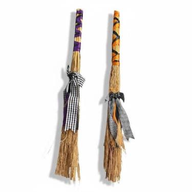 Imagem de Acessório de Fantasia de Halloween Vassoura de Bruxa 60cm - 15519E7, c