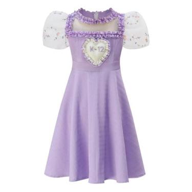 Imagem de Vestido Huxfox Girls Melanie K12, fantasia infantil K-12, roupas Melan