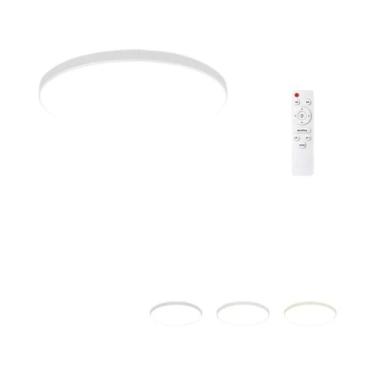 Imagem de Lâmpada De Painel LED Com Controle Remoto De Brilho Ajustável Para Qua