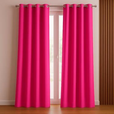Imagem de Cortina Oxford Premium Para Sala E Quarto(PINK,2.80mt LARGURA x 1.60mt ALTURA)