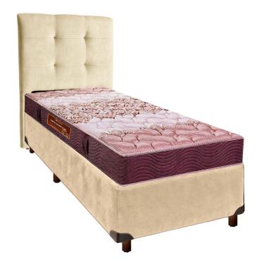 Imagem de Kit Cabeceira + Cama Box + Colchão Solteiro D26 Ortophedic Sankonfort
