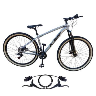 Imagem de Bicicleta Ksw Xlt Aro 29 24v Freios Hidraulico Profissional Pneu Faixa