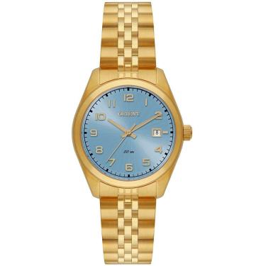 Imagem de Relógio Orient Feminino Ref: Fgss1263 A2kx Clássico Dourado