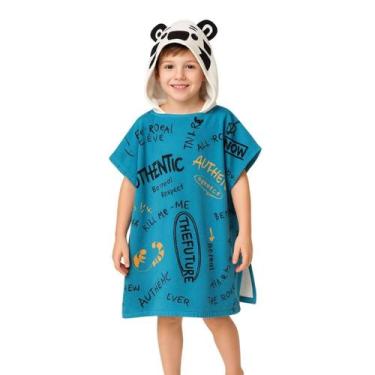 Imagem de Toalha De Banho Com Capuz Poncho Infantil Lilica Ripilica Tigor T. Tig