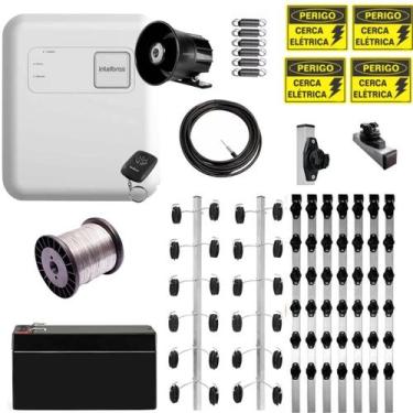 Imagem de Kit Cerca Industrial Elétrica Wi-fi  Elc 6012 Net 25 metros - INTELBRA