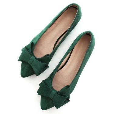 Imagem de Sapatos femininos TN TANGNEST, modernos, confortáveis, verde escuro, 3