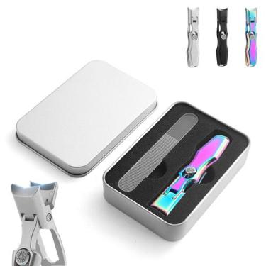 Imagem de Cortador de unhas Luxgrip German Anti Splash em aço inoxidável - Marca