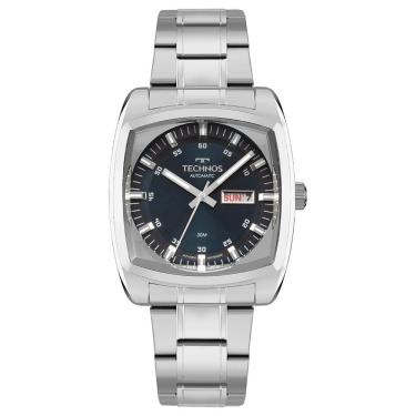 Imagem de Relógio Technos Masculino Automático Prata - 8205ol-1a Relógio Technos Masculino Automatico Prata - 8205ol-1a