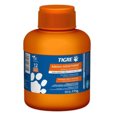 Imagem de Adesivo Aquatherm 175g - 53010407 - Tigre Cola Adesivo Cpvc Aquatherm 175g Com Pincel Tigre