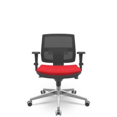 Imagem de Cadeira Brizza Tela Executiva Vermelho