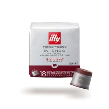 Imagem de 18 Cápsulas Illy Iperespresso, Café Illy Blend, Intenso